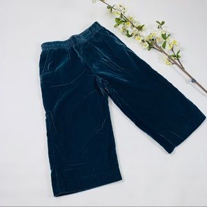 Gymboree girls light blue velvet winter pants NWT